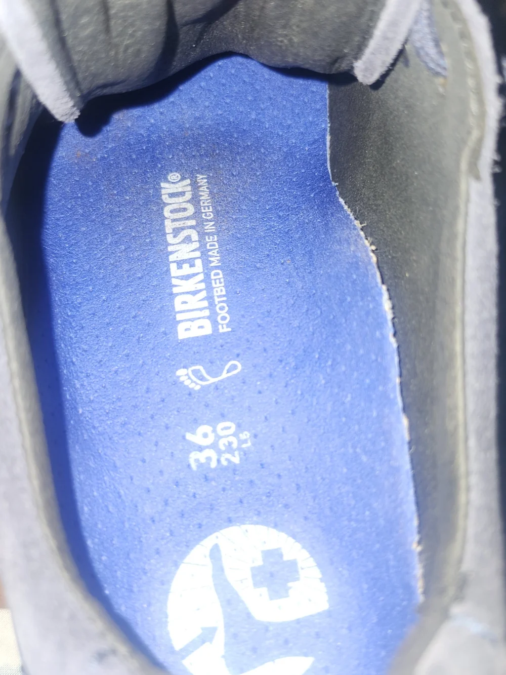Birkenstock Men's Suede Lace-Up Loafers in Gray-Blue